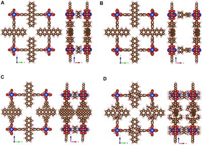 Automated Virtual Design of Organic Semiconductors Based on Metal-Organic Frameworks